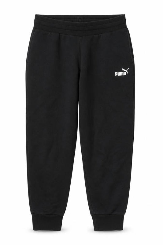 Womens UK Size L PUMA Regular Fit Jogger Black Trousers