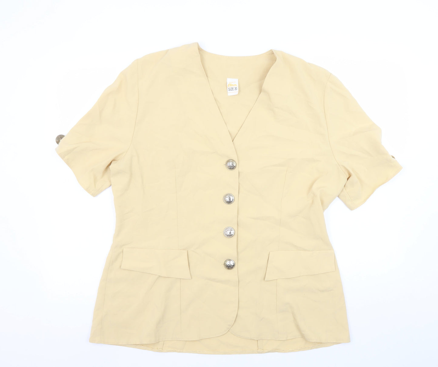 Womens UK Size 20 Etam Regular Beige Suit Jacket