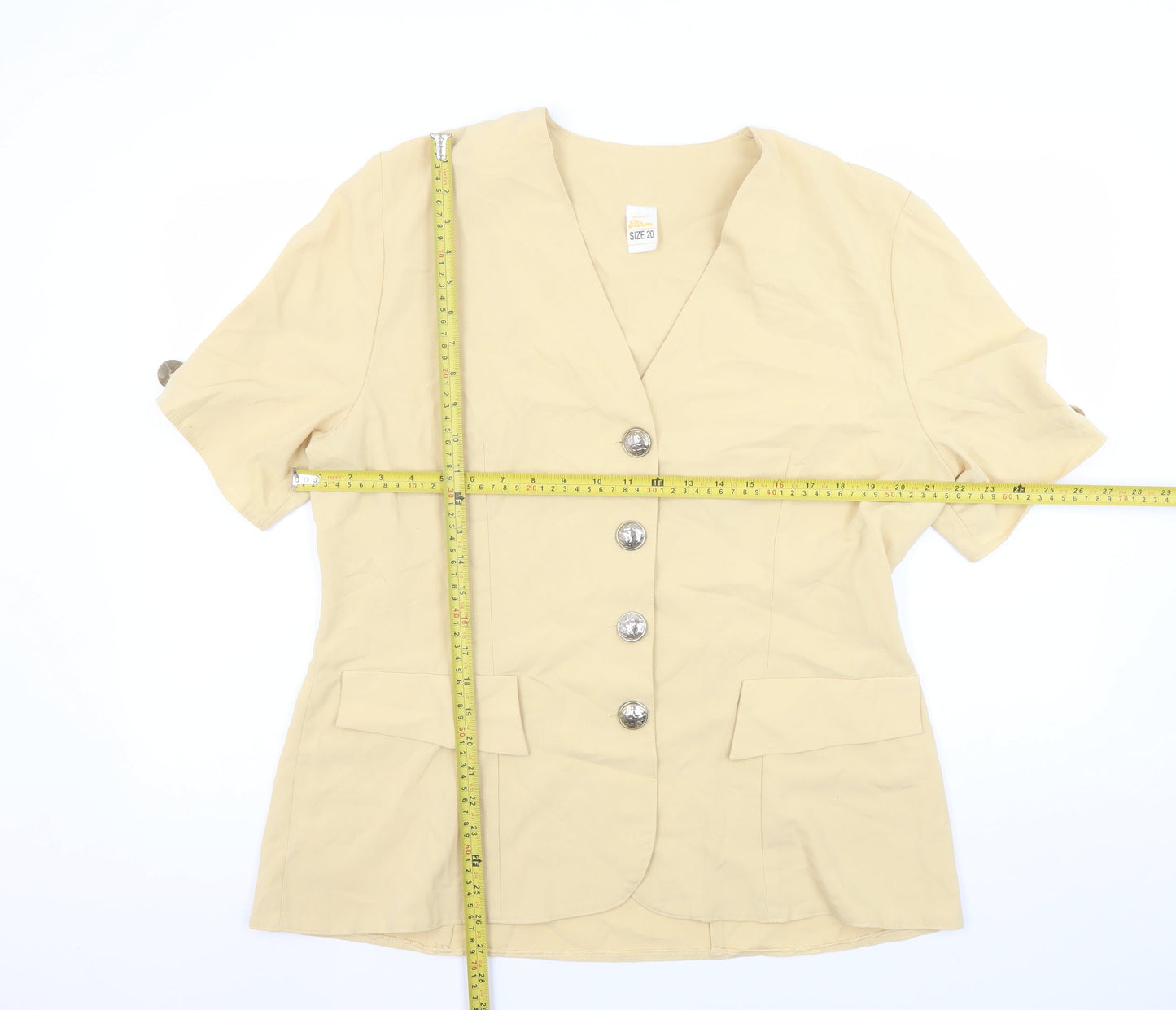 Womens UK Size 20 Etam Regular Beige Suit Jacket