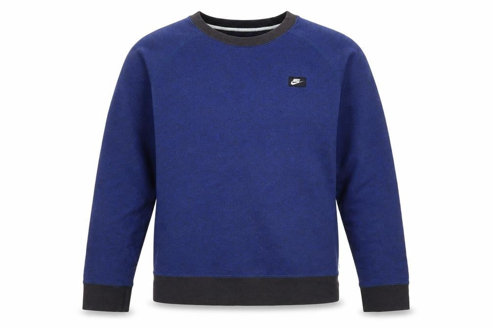 Womens UK Size M Nike Blue Pullover Sweatshirt