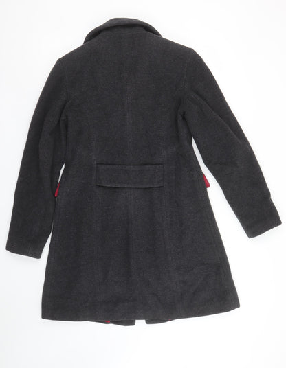 Womens UK Size 8 Slater Grey Overcoat