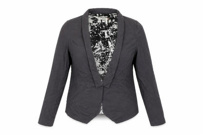 Womens UK Size 8 Lost & Found Regular Black Suit Jacket