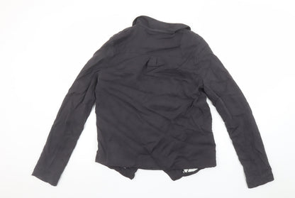 Womens UK Size 8 Lost & Found Regular Black Suit Jacket
