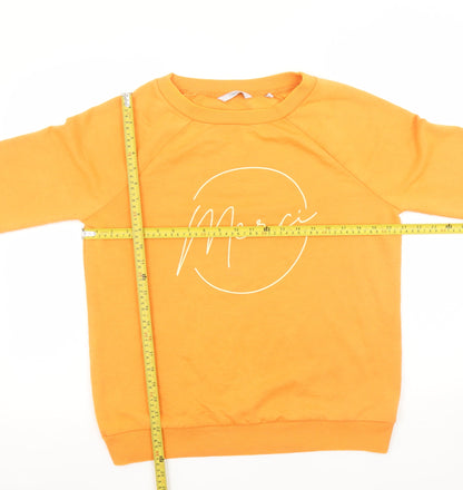 Womens UK Size 14 NEXT Orange Pullover Sweatshirt