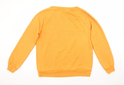 Womens UK Size 14 NEXT Orange Pullover Sweatshirt