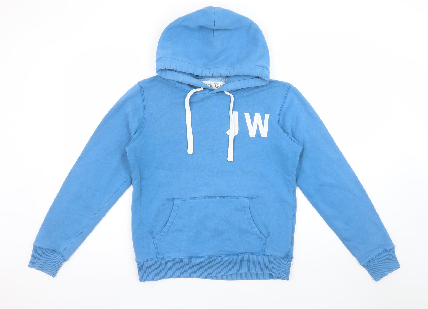 Womens UK Size 10 Jack Wills Blue Pullover Hoodie