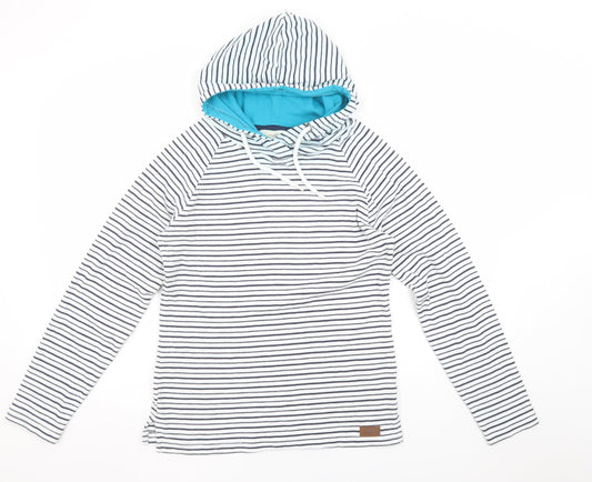 Womens UK Size 10 Trespass Blue Pullover Hoodie