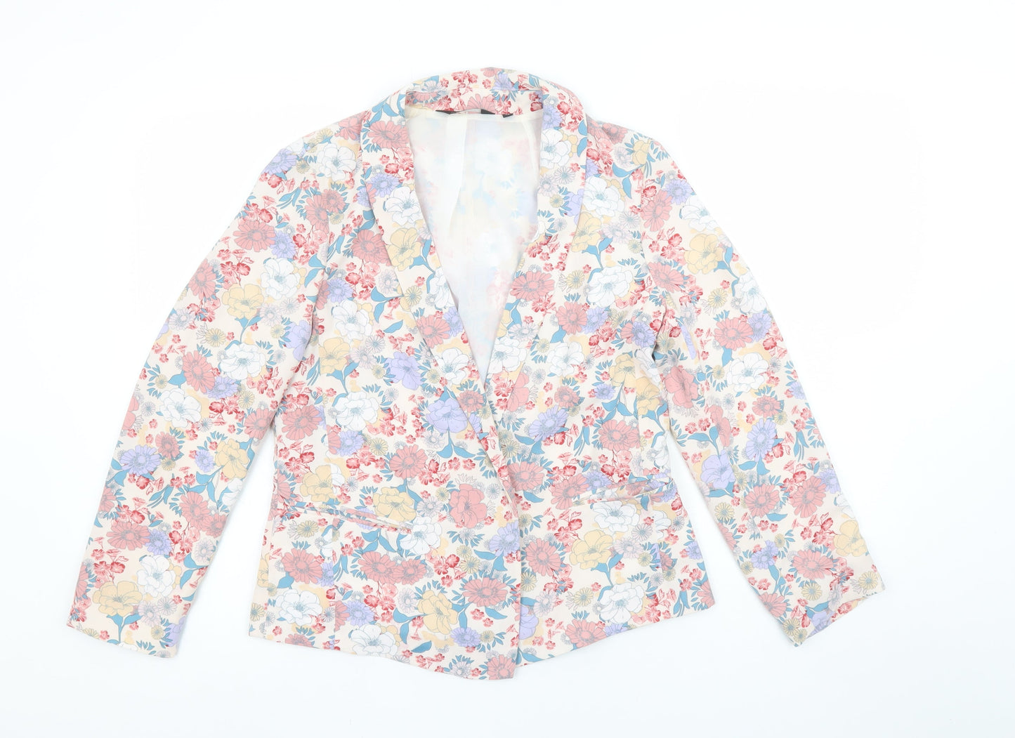 Womens UK Size M New Look Regular Multicoloured Blazer