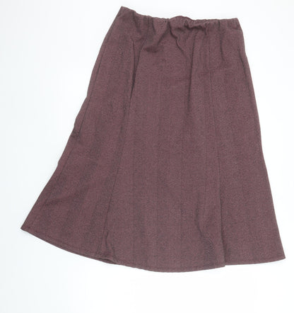 Womens UK Size 14 Bonmarché A-Line Tweed Skirt