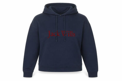 Womens UK Size 8 Jack Wills Blue Pullover Hoodie