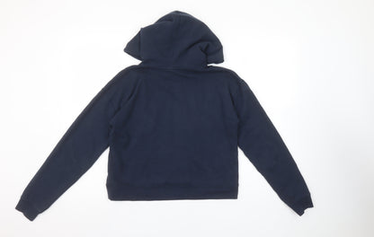 Womens UK Size 8 Jack Wills Blue Pullover Hoodie
