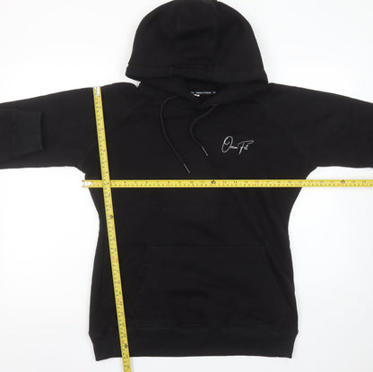 Womens UK Size L Orion Fitness Black Pullover Hoodie