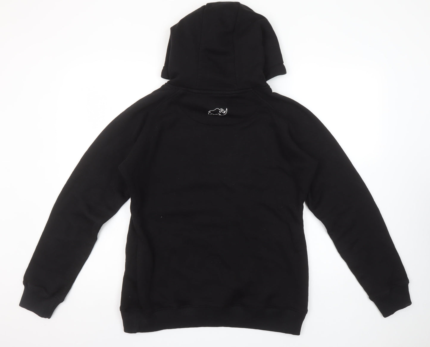 Womens UK Size L Orion Fitness Black Pullover Hoodie