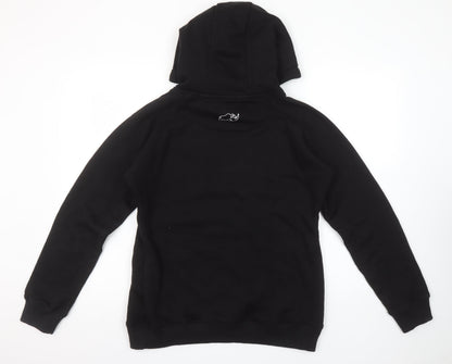 Womens UK Size L Orion Fitness Black Pullover Hoodie