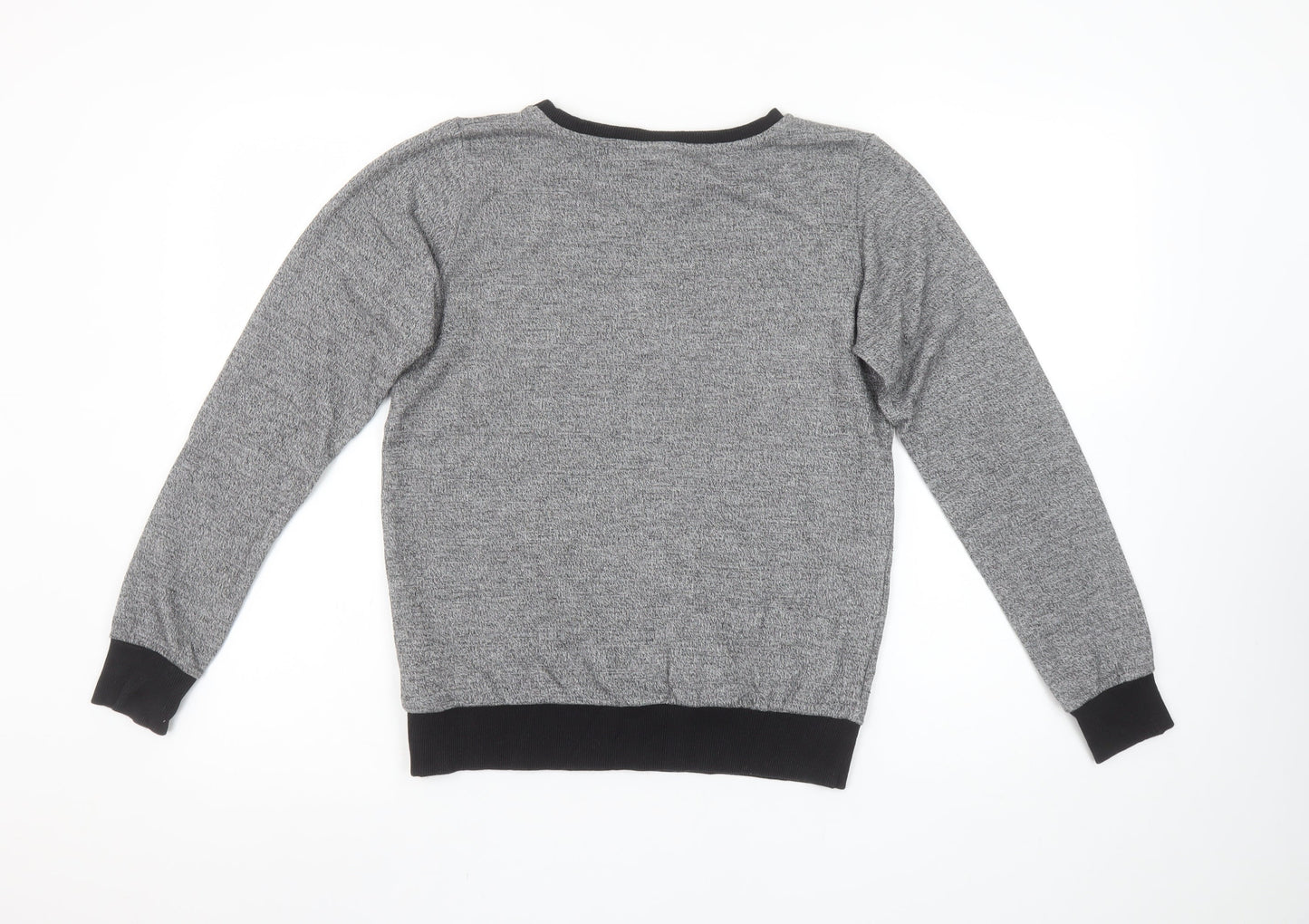 Womens UK Size 6 Friends The TV Series Grey Pullover Sweatshirt