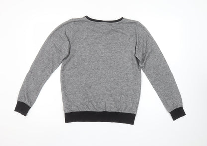 Womens UK Size 6 Friends The TV Series Grey Pullover Sweatshirt