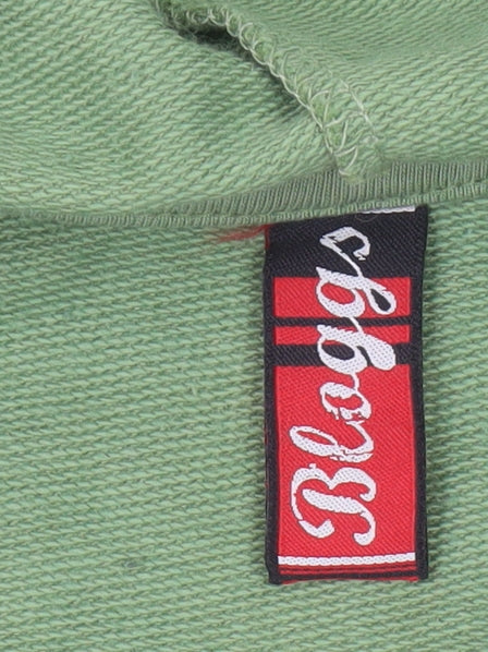 Boys UK Size 10-11 Years Joe Bloggs Green Full Zip Hoodie