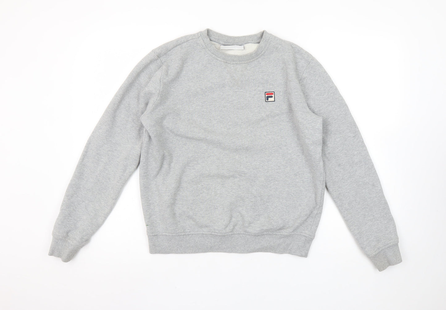 Womens UK Size S FILA Grey Pullover Sweatshirt