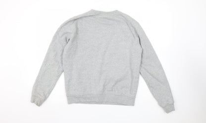 Womens UK Size S FILA Grey Pullover Sweatshirt