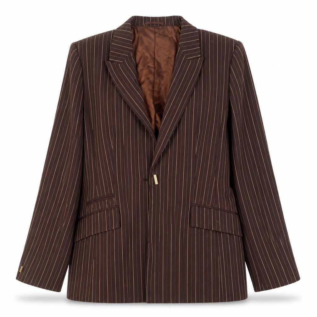 Womens UK Size 14 Country Casuals Petites Brown Blazer