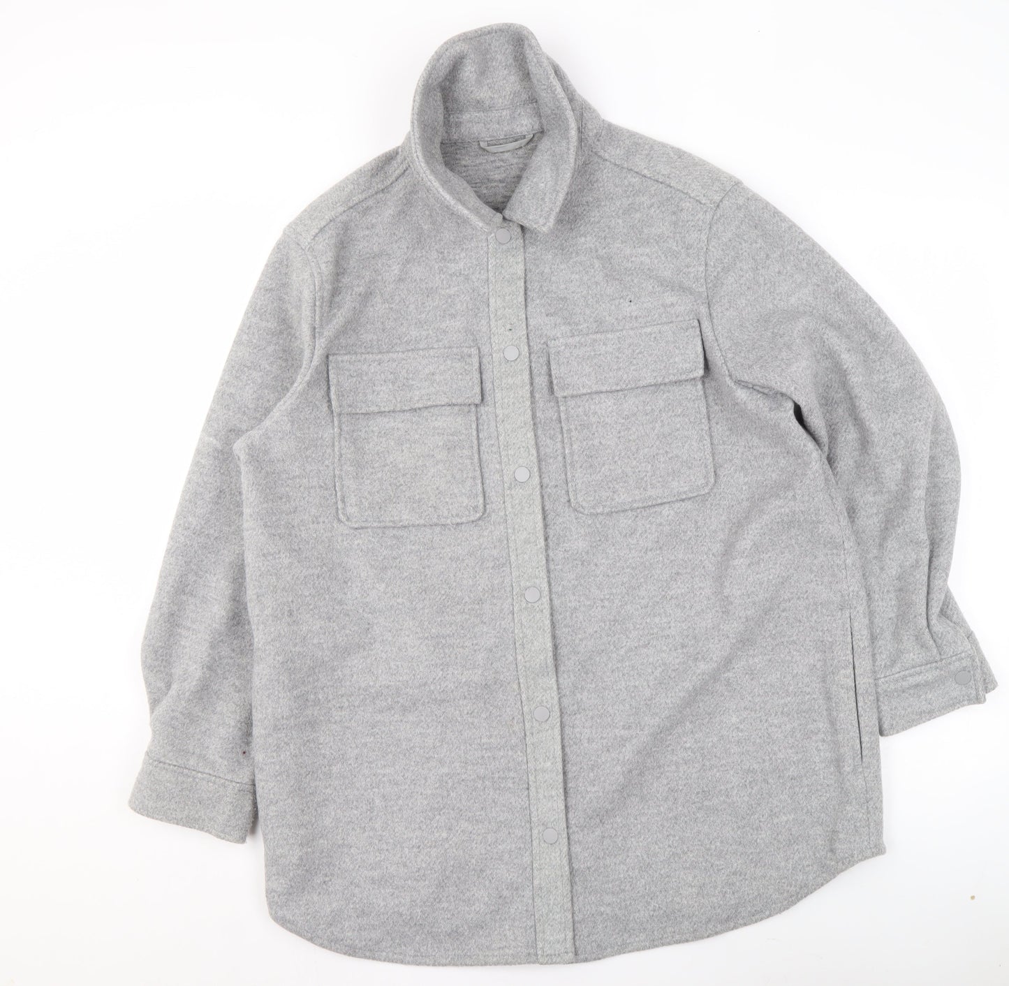 Womens UK Size 16 Marks and Spencer Grey Basic Jacket