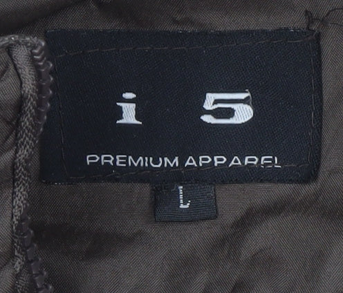 Womens UK Size L i5 Premium Apparel Brown Puffer Jacket