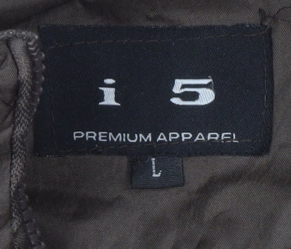 Womens UK Size L i5 Premium Apparel Brown Puffer Jacket