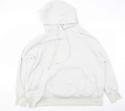 Womens UK Size 1X Nike Ivory Pullover Hoodie