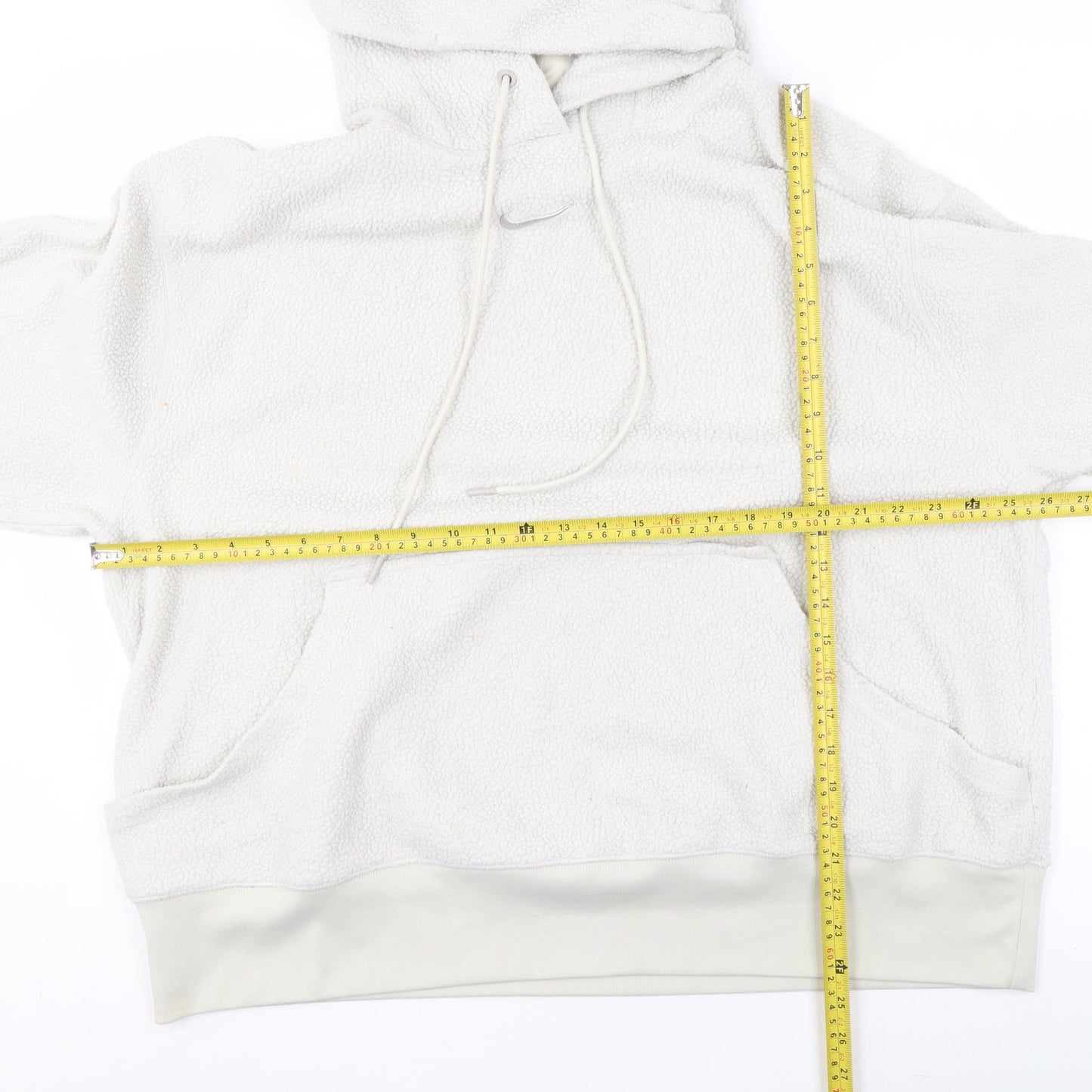Womens UK Size 1X Nike Ivory Pullover Hoodie