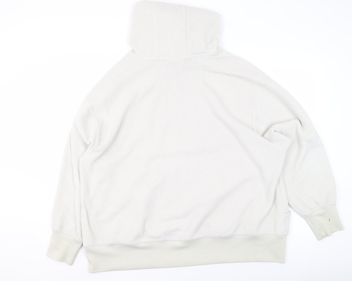 Womens UK Size 1X Nike Ivory Pullover Hoodie