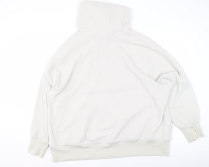 Womens UK Size 1X Nike Ivory Pullover Hoodie