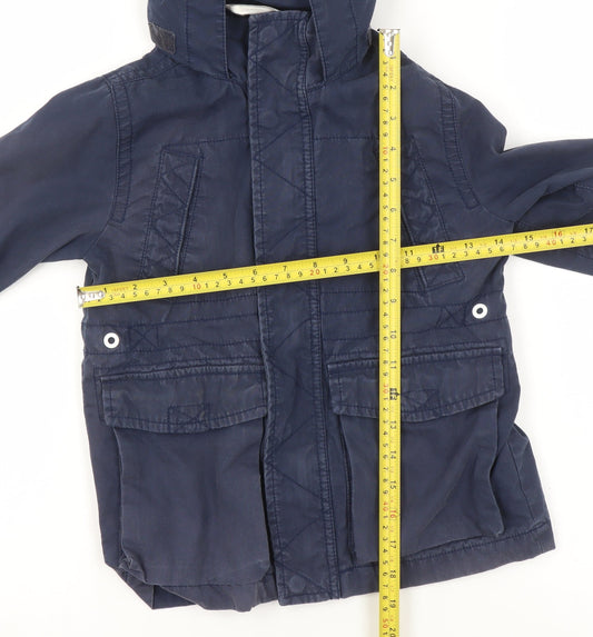 Boys UK Size 4-5 Years Gap Blue Windbreaker Coat