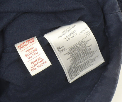 Boys UK Size 4-5 Years Gap Blue Windbreaker Coat