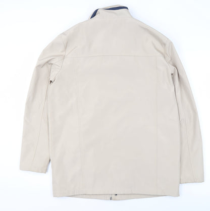 Womens UK Size S ADMÉ Beige Basic Jacket