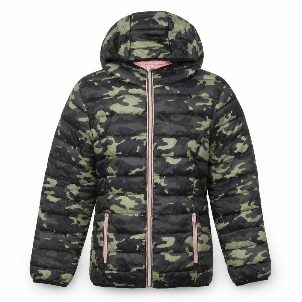Girls UK Size 15 Years NEXT Green Puffer Jacket