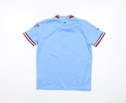 Puma Boys Blue Manchester City Football Jersey T-Shirt 11-12 Years
