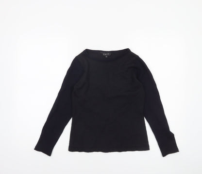 Womens UK Size 12 EAST Black Pullover Jumper