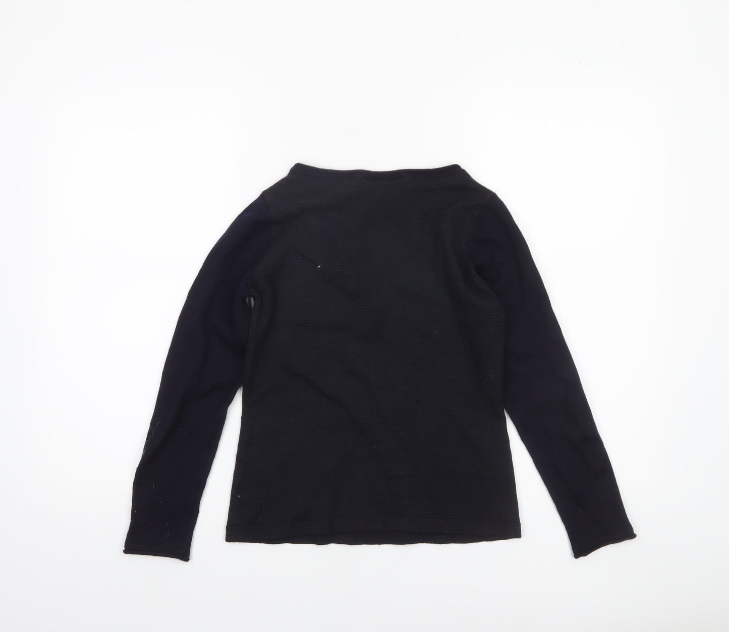 Womens UK Size 12 EAST Black Pullover Jumper