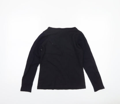 Womens UK Size 12 EAST Black Pullover Jumper