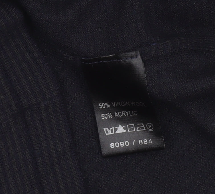 Womens UK Size 12 EAST Black Pullover Jumper