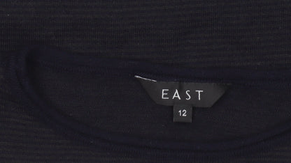 Womens UK Size 12 EAST Black Pullover Jumper
