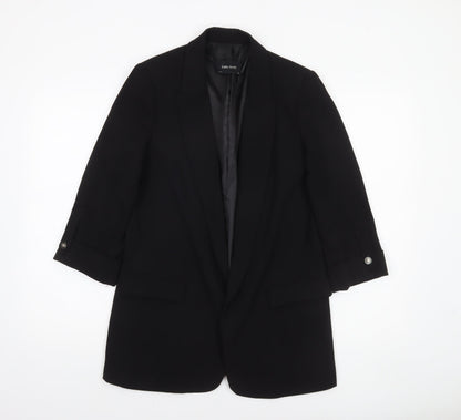 Womens UK Size S Zara Basic Regular Black Blazer