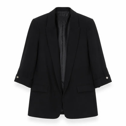 Womens UK Size S Zara Basic Regular Black Blazer
