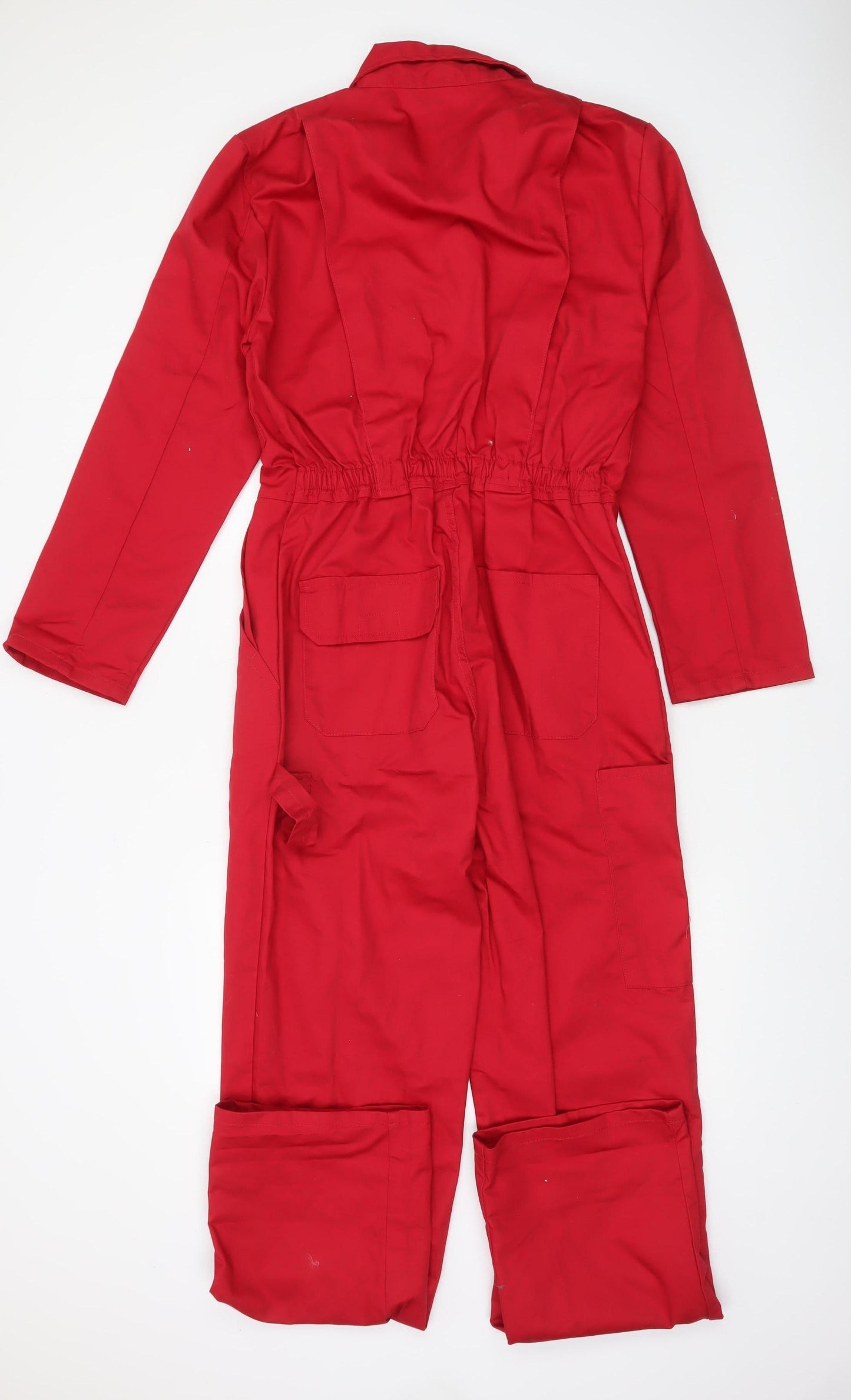 Wetplay Men's Red 34 Cargo Workwear Trousers Polyester Cotton