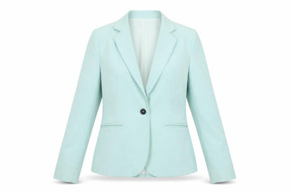 Womens UK Size 10 Zara Regular Green Blazer