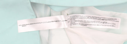 Zara Women Mint Green Fitted Single-Breasted Blazer Size 10