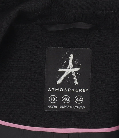 Atmosphere Women's Black Blazer UK 18 Classic Single-Breasted Jacket