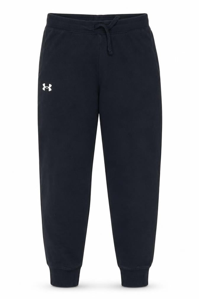 Boys UK Size 12 Years Under armour Relaxed Fit Jogger Black Trousers