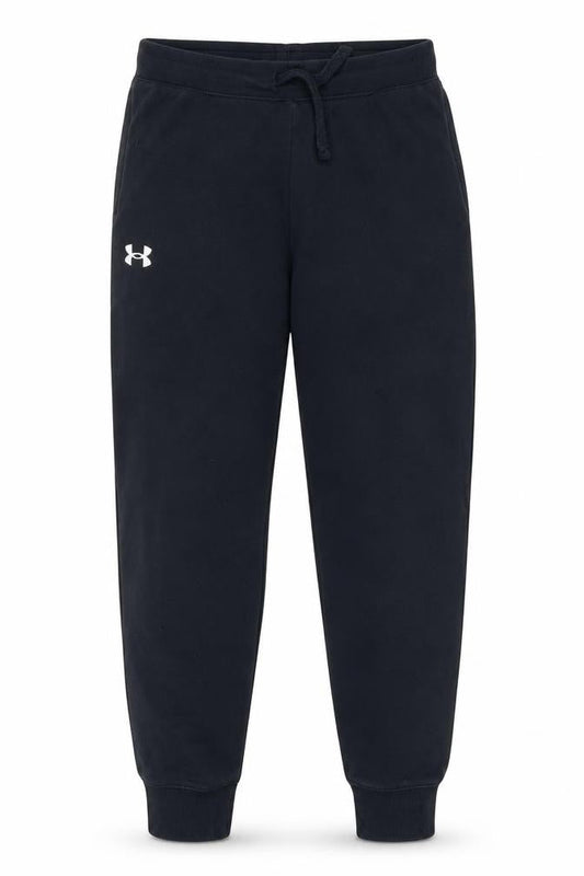 Boys UK Size 12 Years Under armour Relaxed Fit Jogger Black Trousers