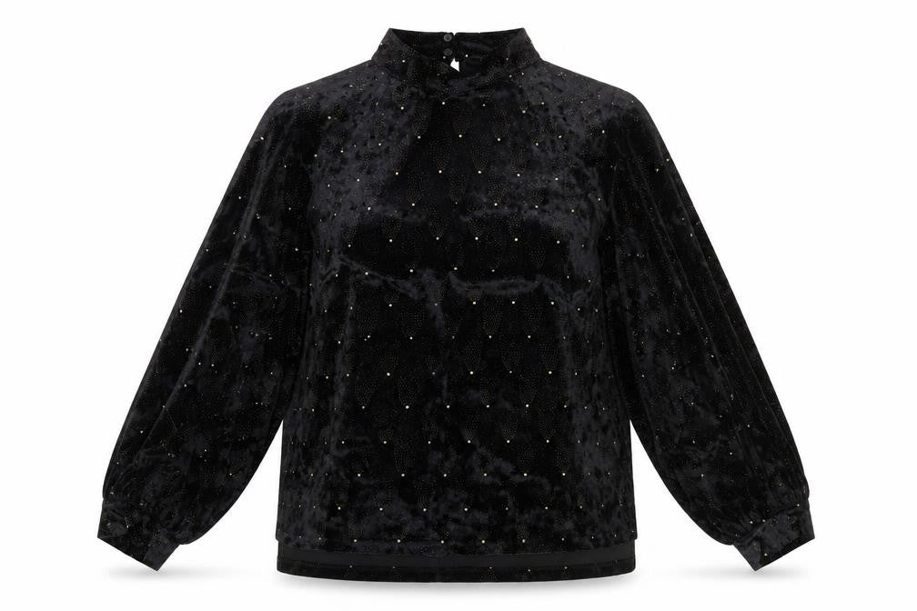 Womens UK Size 14 NEXT Black Tunic Blouse